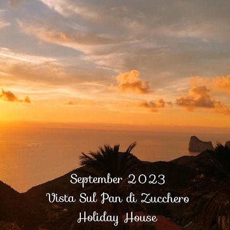Vista Sul Pan Di Zucchero - Nebida - Holiday House Kültér fotó